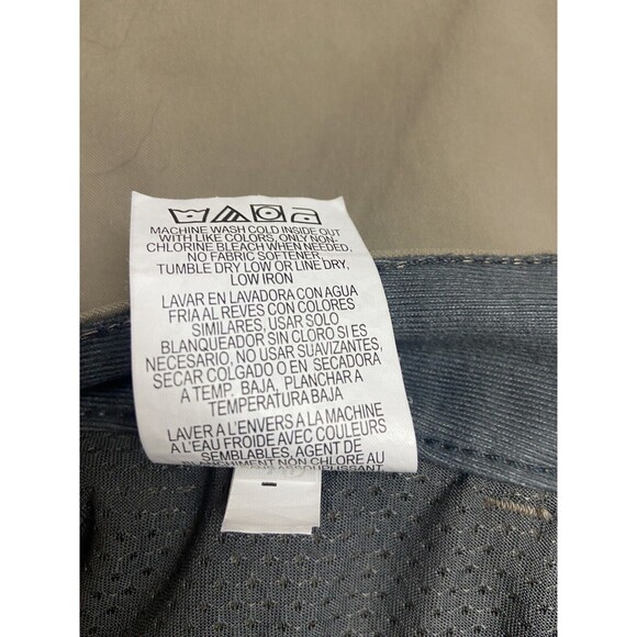 Prospective Flow Shorts Mens 42 Brown 10 inch Inseam Nylon Quick Dry Cargo - Picture 10 of 10